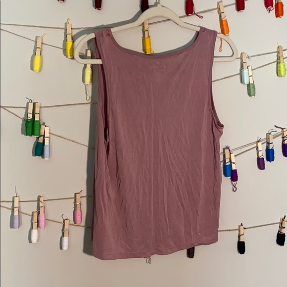 Dusty pink American Eagle super soft tank - Picture 2 of 4